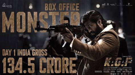 kgf chapter 2 box office collection worldwide day 1|kgf chapter 1 worldwide collection.